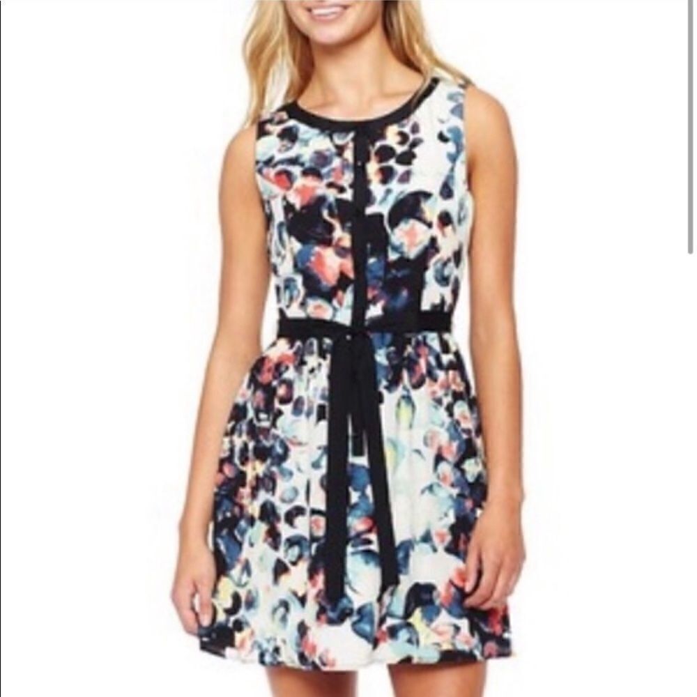 𝅺Mac + Jac Watercolor Print Dress